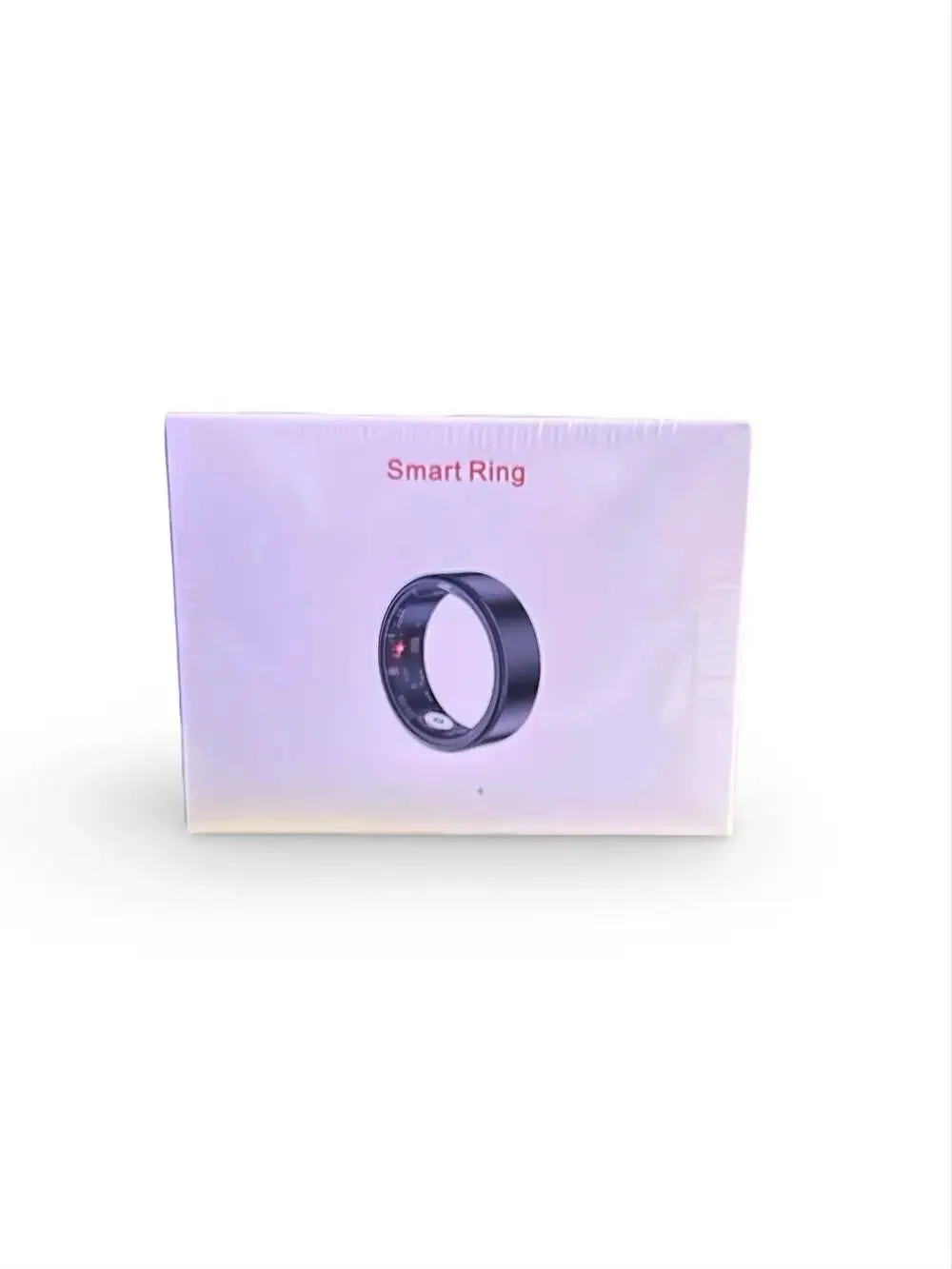 JRing Smart Health Fitness Tracker Ring with Heart Rate Sensor - Black, Size 8